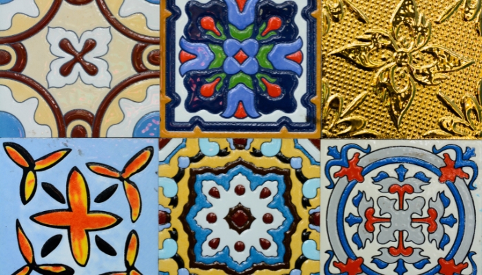 Características de los azulejos vintage